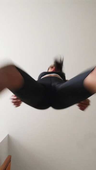 how about squatting on top of you