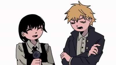 Asa &amp;amp; Denji singing (By @31ulku_bo)