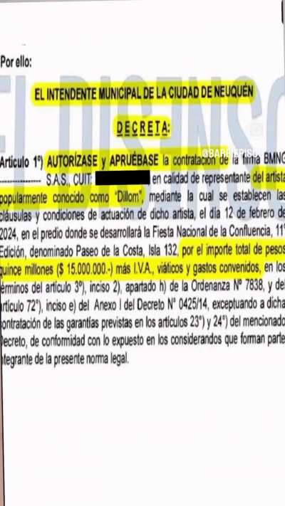Escándalo en Neuquén por la Fiesta Nacional de la Confluencia 