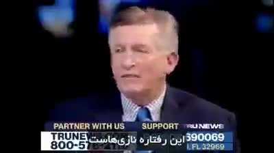 Newscasters having a meltdown because the words Israel and Nazis were used in the same sentence. "COME AND GET ME".
