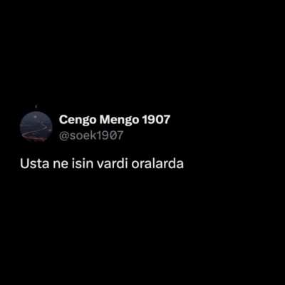 bu adam beni korkuttu