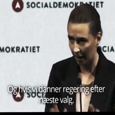 Mette Frederiksen l&oslash;fte til Danmarks b&oslash;rn! F&oslash;r valget!