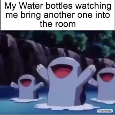 My bottles are lonely sometimes