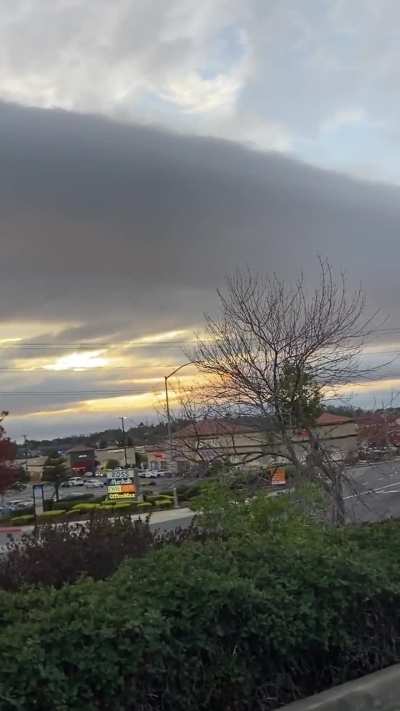 Storm clouds rolling in