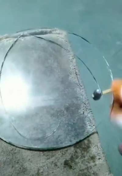 Glass tapping