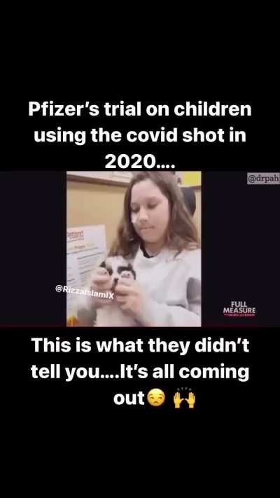 While one child was fighting for her life after receiving her second dose, Pfizer pushed forward to get EUA approval for the masses.   Three years later, and they&rsquo;re finally talking about it.   Crimes against humanity.