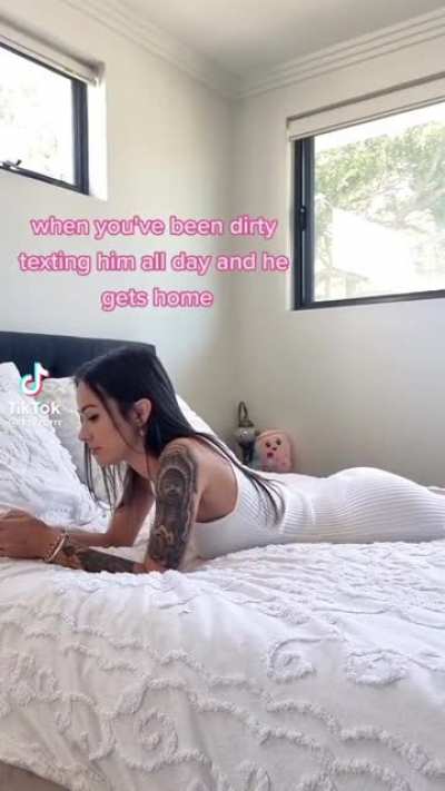 She was asking for it.