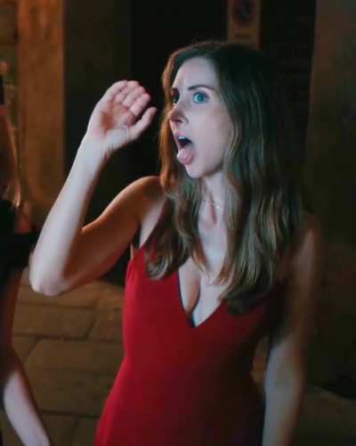 Alison Brie in Spin Me Round, 2022
