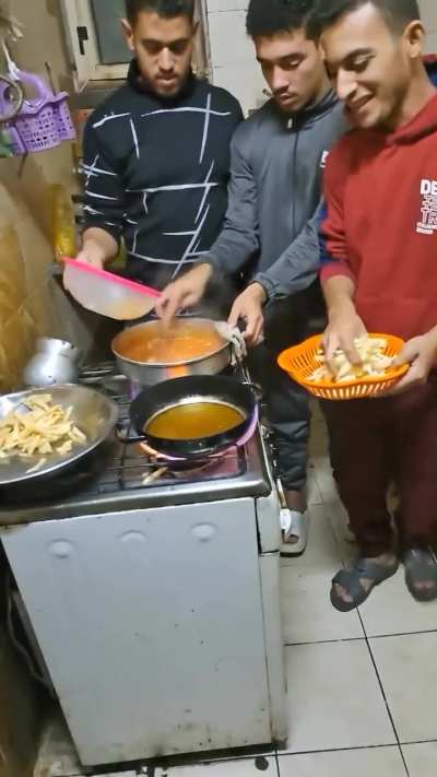 They be cookin