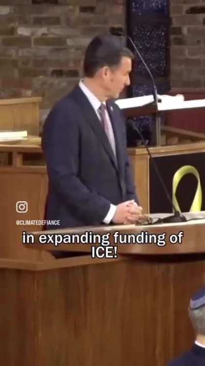 Protesters confronted Congressman Tom Suozzi, a key Democrat whose vote helped secure passage of the Department of Homeland Security&rsquo;s $64.4 billion funding bill.