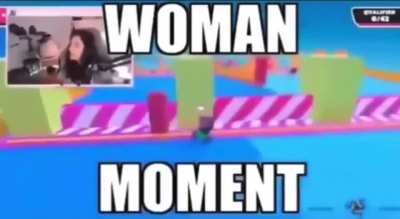 Woman moment