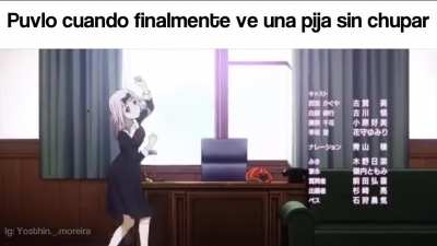 Sé que es un meme otako pero no me funen por favor 😔