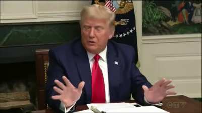 Donald trump claims Biden won fraudulently and has a temper tantrum when reporters ask the wrong questions