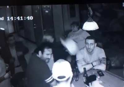 I got sucker punched at a bar. You see? This is why we can&rsquo;t have nice things 😂