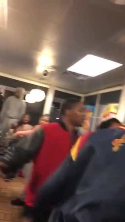 Trashy brawl