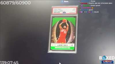 Insane Lebron BOXED Pull!