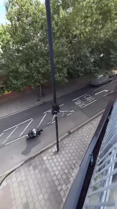 Scary Parkour Stunt