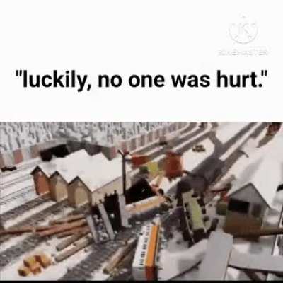 no one was hurt.