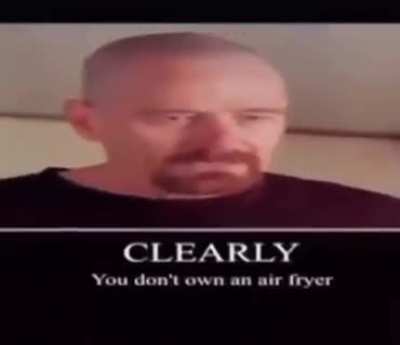 clearly he doesn't