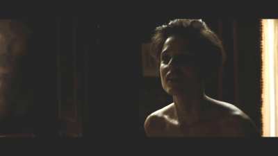Natasha Yarovenko & Elena Anaya checking each other out in Room In Rome