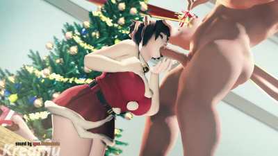 Mei Meirry Christmas Blowjob (Sound) (Kreamu, Audiodude)
