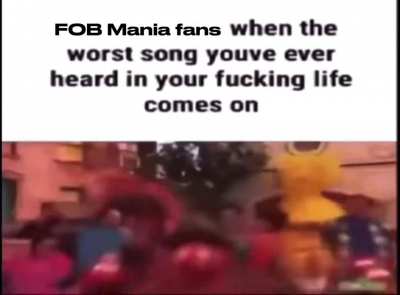 No offense to fall out boy or mania fans