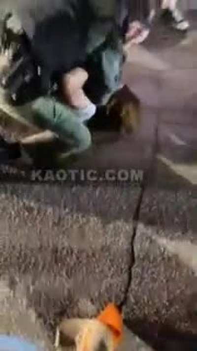 Police officer subdues man in fight and is cool with him afterwards