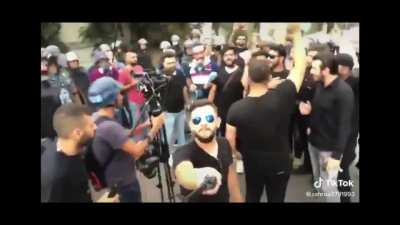 Beirut is destroyed, Protesters beaten to death. Meanwhile, Hezbollah youth TikTok culture 