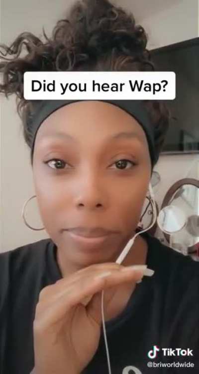 i think i heard &ldquo;what&rdquo;