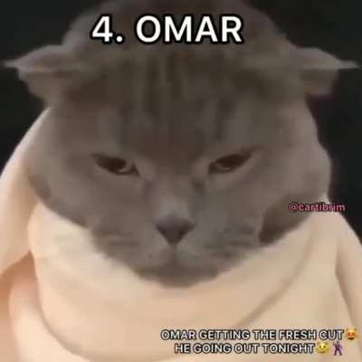 omar be lookin fly