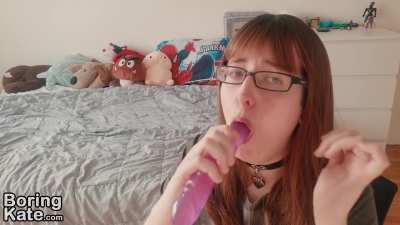 Wanna use my throat?