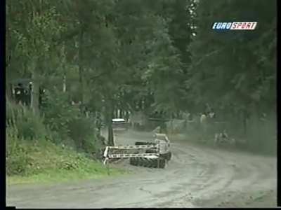 The Rally of 1000 Lakes + Juha Kankunnen + 1998 Ford Escort WRC