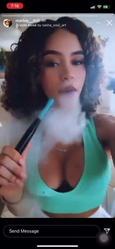 I hope she didn&rsquo;t get those tits done 😅
