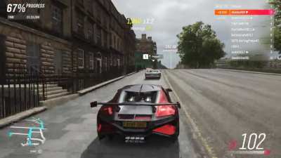 Battle for 1st through Edinburgh