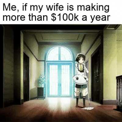 I don't mind cleaning all day
