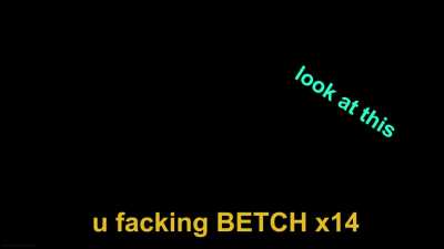 this game is so fking toxic (facking betch)