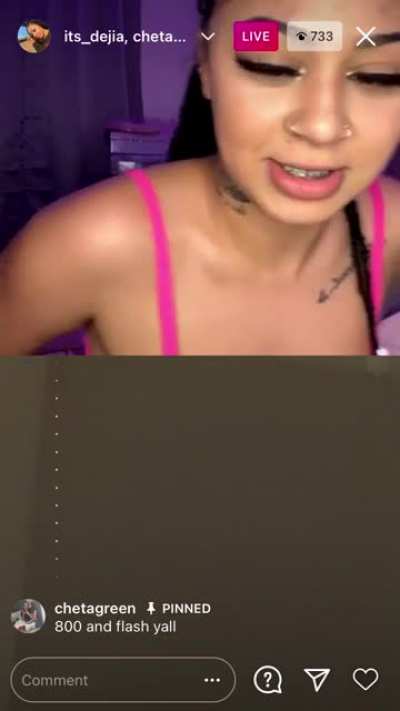 Thotting on live