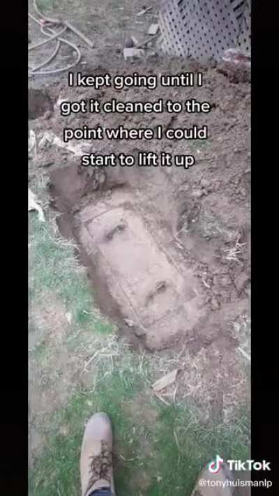 You'll never believe what he found