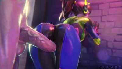 D.va Buttjob (MeltRib) [Overwatch]