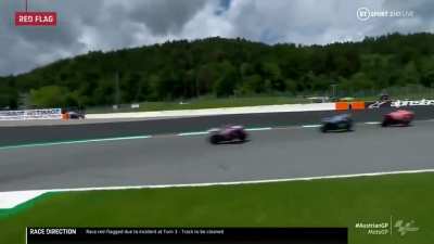 Whew! Insane 200 mph MotoGP Wreck! Johann Zarco and Franco Morbidelli at Austrian GP!
