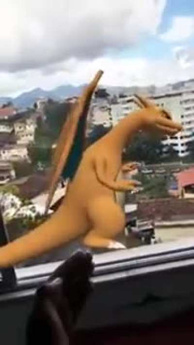 Desce da&iacute; Charizard 😡😡😡😡