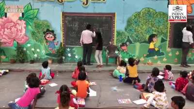 Rajesh Kumar Sharma, an ex- shopkeeper from East Delhi runs a free school under a metro bridge for 100&rsquo;s of underprivileged children. Salute him for his noble and selfless service.