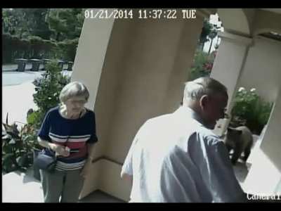 "Hold very still, their vision is based on movement" - bear lessons on encountering senior citizens, probably
