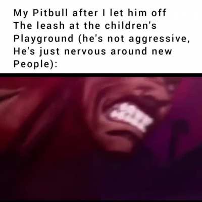 He's just shy