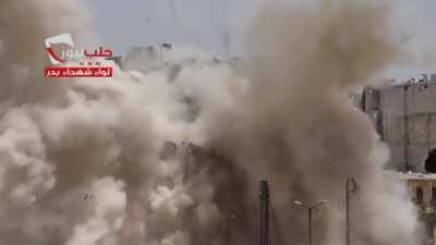 "Hell Cannon" round blows out an SAA fighting position - 4/6/2014