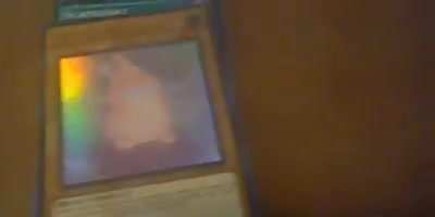 Just a friendly duel of a children's card game.