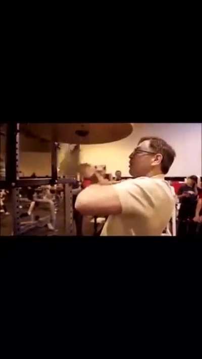 Boxing Coach Shows Off Speed Bag Skills (Sound on)