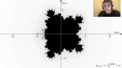 Mandelbrot Set Power Increase Speedrun Infinity%