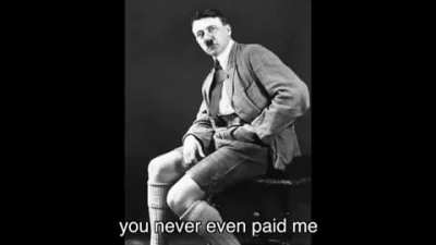 Fuhrer has the drip