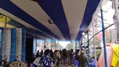 Asansol on Edge as Bharatiya Janata Party Supporters Allegedly Vandalise Trinamool Congress Camps; Heavy Security Deployed Amid Challenge to TMC&rsquo;s Street Dominance